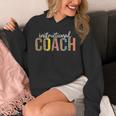 Instructional Coach ヒョウ柄 新学期 Hoodie
