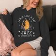 Jazz Dance Cat Jazz パーカー