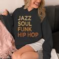 Jazzoul ファンク ヒップホップ アフリカ系アメリカ人のプライド音楽愛好家 Hoodie