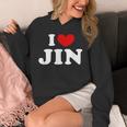 I Love Jin 私は愛する Jin パーカー
