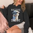 Maltese Daddyマルチーズ お父さん 犬 お父さん 父の日 お父さん スウィート・マルチーズ パーカー