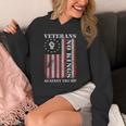 Military Veterans Protest Usa Flag No Kings America Protest Hoodie