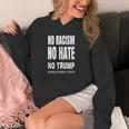 No Racism-No Hate Trump Racism Is Idiotic パーカー