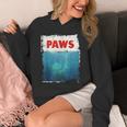 Paws 猫 子猫 ニャーパロディー おもしろ猫好き Hoodie