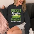 Pickle Paradiese Wherveggie For Pickle Paradiese ピクルスギフトとキュウリ用 パーカー