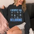 I Respect All Religions 精神性 寛容 受容 パーカー
