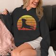 Retro Vintage French Bulldog Shirt Yoga French Bulldog Unisex Hoodie