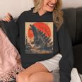 Retro Vintage Japanese Legendary Monster Kaiju Hoodie