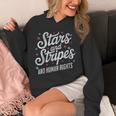 Stars Stripes And Human Rights 4Th Of July Equal Rights Hoodie