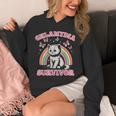 Survivor Cat Cringe Weird Adult Humor Inappropriate Hoodie