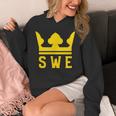 Swe With A Royal Crown スウェーデン パーカー