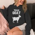 Team Goat Farm 動物 ヤギ好き パーカー