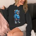 Graphic Teddy Bear Cool Bears Hip Hop Streetwear Colorful Hoodie Graphic Teddy Bear Cool Bears Hip Hop Streetwear Colorful Hoodie