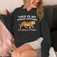 This Is My Human コスチューム I'm Really A Tiger かわいいタイガー Hoodie