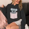 かわいいコアラ コアラベア ポケットアニマル メンズ レディース ティーン キッズ Hoodie