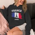 エッフェル塔 パリ フランス フランス 国旗 バケーション パリ パーカー