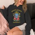 ガネーシャ ヨガ シャンティ 象 ブッダ 象 Hoodie