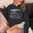 クジラの種類 Hoodie