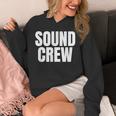 サウンドクルーtシャツ コンサートイベントスタッフ ブラックtシャツ パーカー