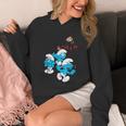 スマーフグループ スマーフ ガーガメル 魅惑のブルーフレンズのファン Hoodie