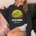 ズッキーニ愛好家 ビーガン ベジタリアン野菜ズッキーニ パーカー