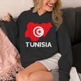 チュニジア国旗 地図 チュニジアのルーツ チュニジア プライド チュニジア パーカー