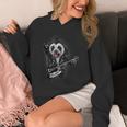パンダ ロックスター ギター Hoodie