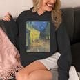 フィンセントファンゴッホの夜のカフェテラス Hoodie