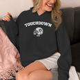 フットボールファンのためのアメリカンフットボールタッチダウン Hoodie