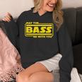 ベース ギター ドラム May The Bass Be With You ベーシスト ドラマー パーカー