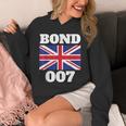 ボンドユニオンフラッグ 007 レトロシャツ Hoodie