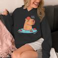 ポケットカピバラ 温泉に浸ける カピバラ Hoodie