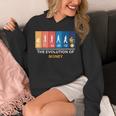 マネーの進化 ビットコイン Btc暗号通貨 Hoodie