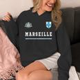 マルセイユ スポーツサッカージャージ フラッグ フットボール パーカー