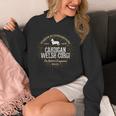 レトロ カーディガン・ウェルシュ・コーギー ヴィンテージ Hoodie