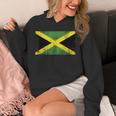 ヴィンテージ ジャマイカ バナー ファン ジャマイカ 国旗 レトロ Hoodie