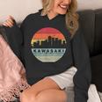 ヴィンテージカワサキスカイラインシルエット Hoodie