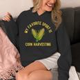 私の好きなスポーツはトウモロコシの収穫です面白い穀物農家 Hoodie