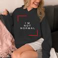 私は普通じゃない Hoodie