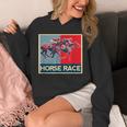 面白いtシャツ 馬tシャツ 競馬 馬 レース 乗馬 ジョッキー メンズ おもしろ 面白い グッズ ネタ 男性用 レトロ パーカー