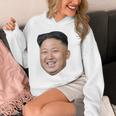 Kim Jong Un Big Face ロケットマン 北朝鮮パロディ パーカー