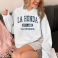 La Honda カリフォルニア Ca ビンテージ アスレチック スポーツデザイン Hoodie
