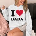 I Love Dada パーカー