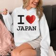 I Love Japan お土産 観光ハート Hoodie