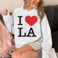 I Love La Top I Heart Los Angeles バケーションギフト パーカー