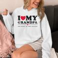 I Love My Grandpa I Heart My Grandpa パーカー