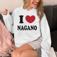 I Love Nagano 長野大好き パーカー