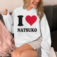 I Love Natsuko パーカー