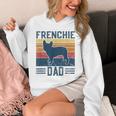 Vintage Frenchie Dad French Bulldog Unisex Hoodie