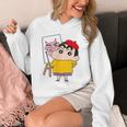 【まんが】クレヨンしんちゃん お絵描きしんちゃん Hoodie